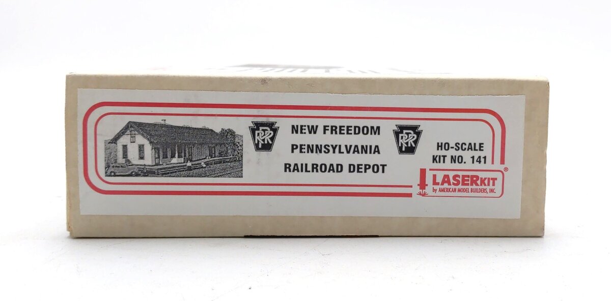 American Model Builders 141 HO New Freedom PRR Depot Laser Art Kit