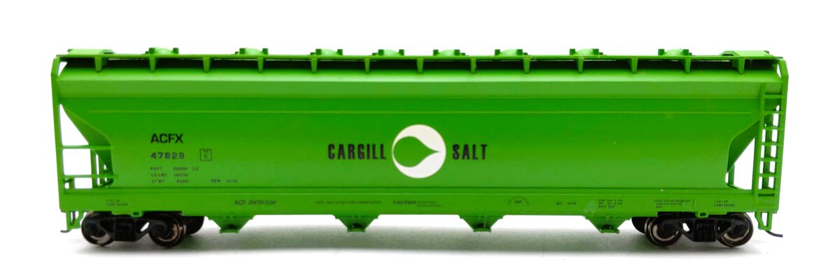 Bachmann 17531 HO Scale Cargill Salt 56' ACF Center-Flow Hopper #47829