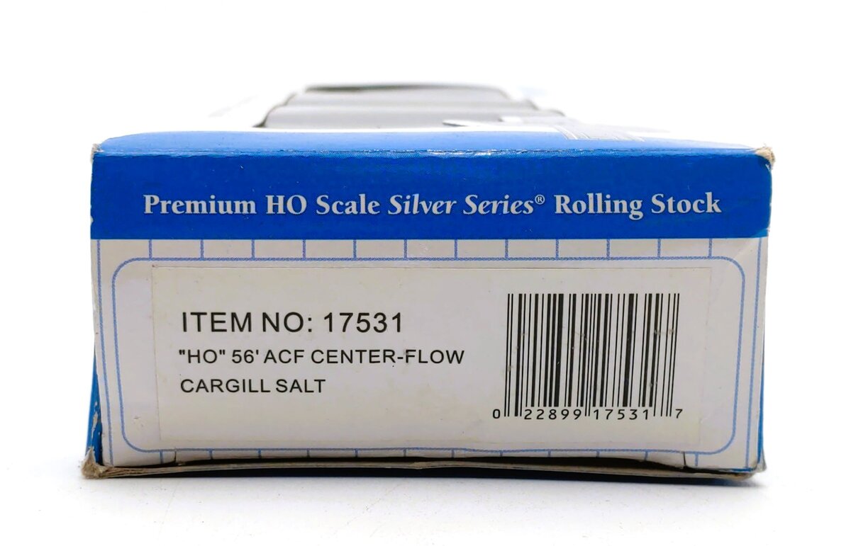 Bachmann 17531 HO Scale Cargill Salt 56' ACF Center-Flow Hopper #47829