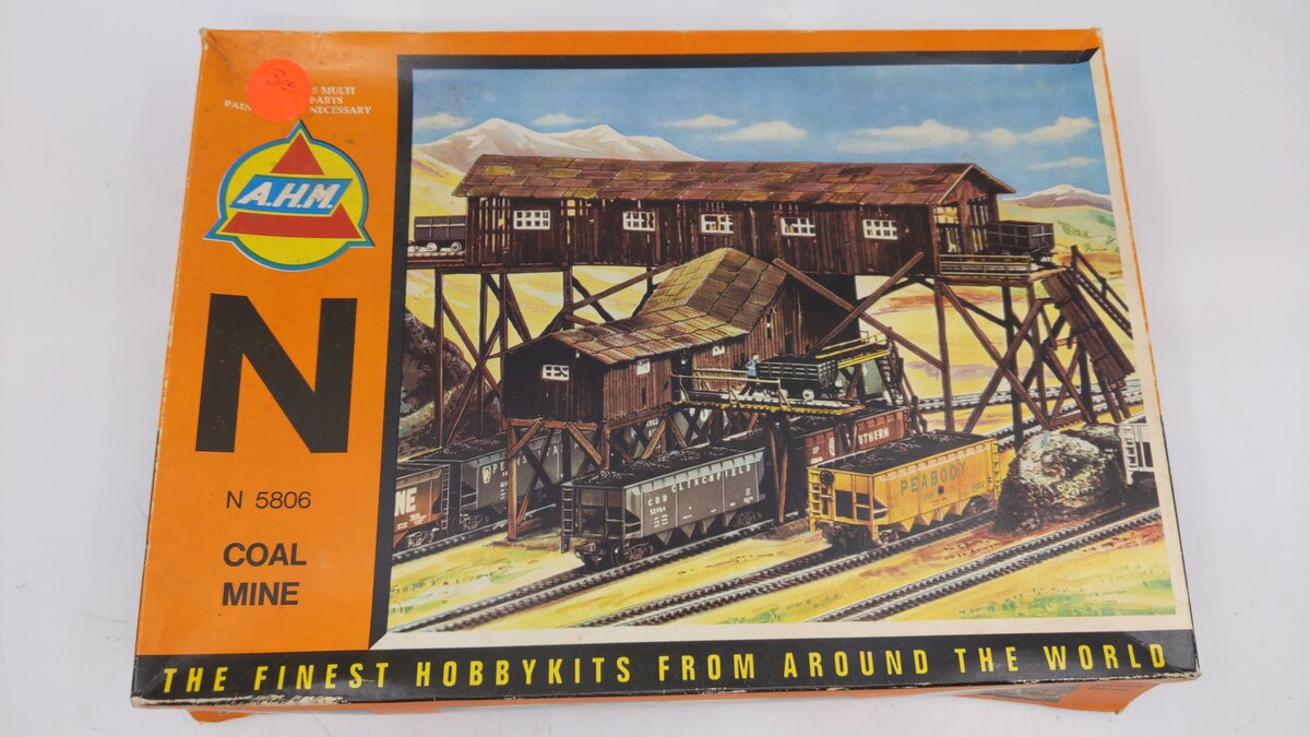 AHM 5806 HO Scale  Minikits Coal Mine Building Kit