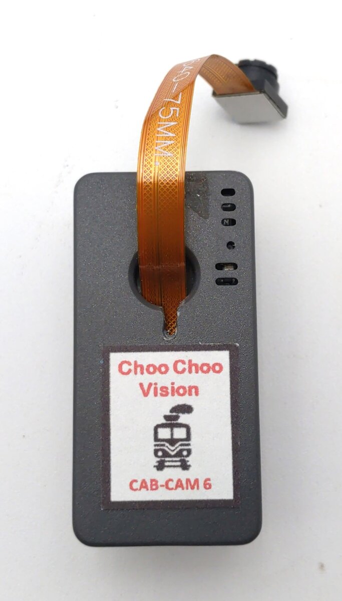 Choo Choo Vision CAB-CAM Model Railroad Video Camera LN/Box