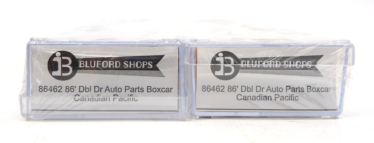 Bluford Shops 86462 N CP 86' Double Door Auto Parts Boxcar (Set of 2)