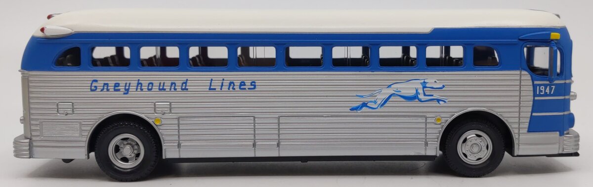 MTH 30-50009 1:48 Scale Greyhound Die-Cast Bus EX/Box