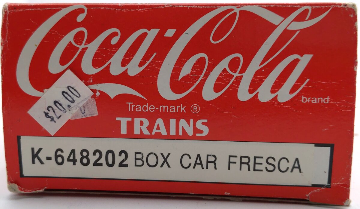 Coca-Cola k-648202 O Freight Car #648202 EX/Box