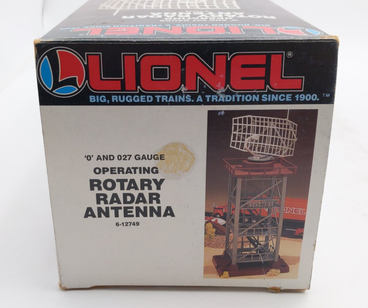 Lionel 6-12749 O/O27 Operating Rotary Radar Antenna Kit