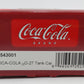 K-Line K543001 O White and Red Coca-Cola Tank Car EX/Box