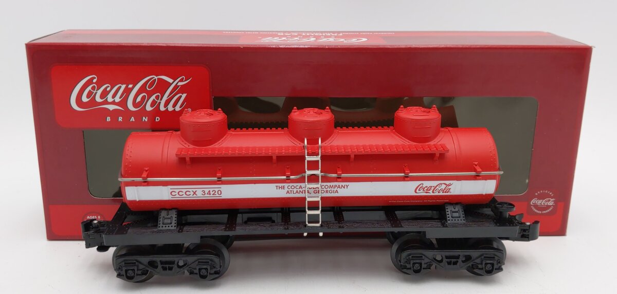 K-Line K-543004 O Coca Cola Tank Car #3420 EX/Box