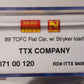 Micro-Trains 07100120 N TTX Trailer Train 89' TOFC Flatcar w/2 Stryker #940536