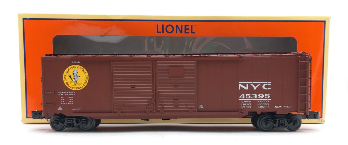 Lionel 6-27875 O New York Central Double-Door Boxcar #45395