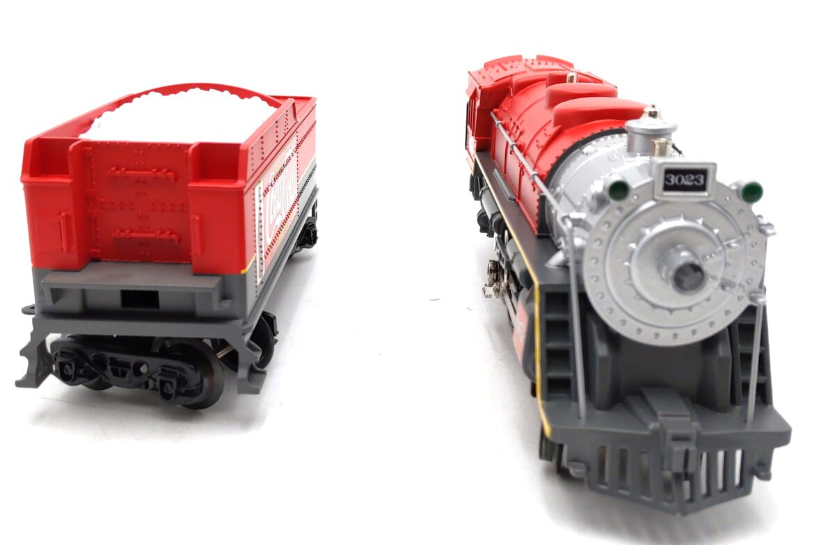 K-Line K1304 Coca-Cola O Gauge Steam Locomotive & Tender #3023 #3523 LN