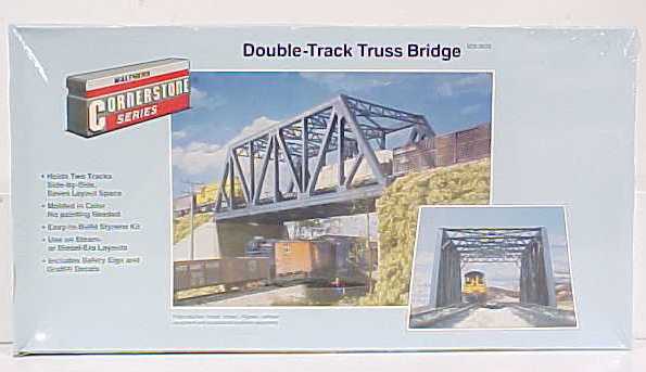 Walthers 933-3012 HO Double-Track Truss Bridge Building Kit