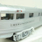 MTH 20-2250-1 O Gauge Burlington Pioneer Zephyr Diesel Passenger Set with PS 2.0 NIB