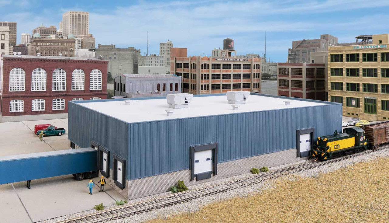 Walthers 933-3855 N Modern Steel Warehouse Building Kit