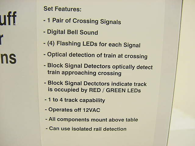 Z-Stuff DZ-1020 O Crossing Signal w/Block Signal Detector & Sound (Set of 2)