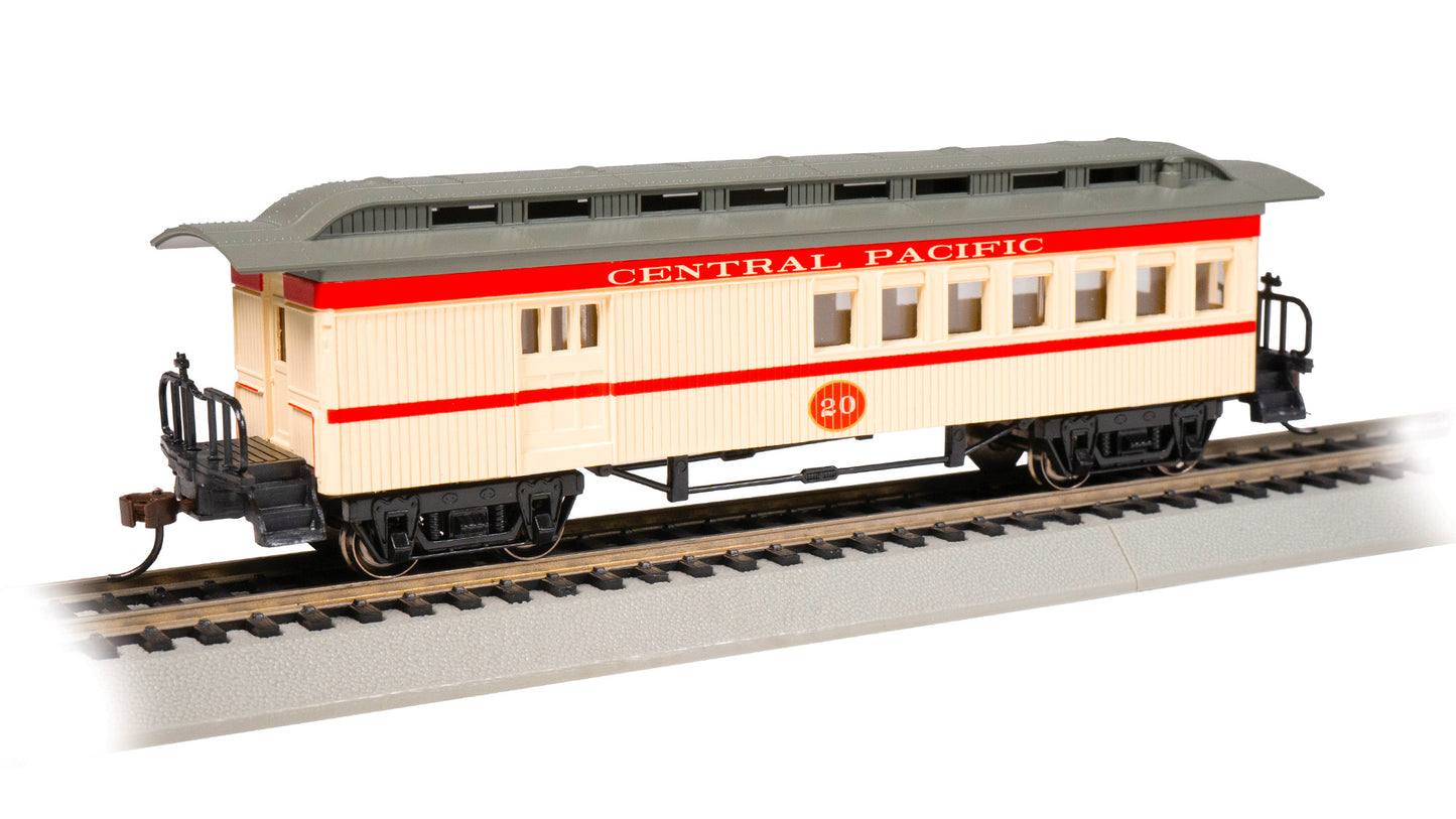 Bachmann 13509 HO Central Pacific 1860-1880 Era Combine Passenger Car #20