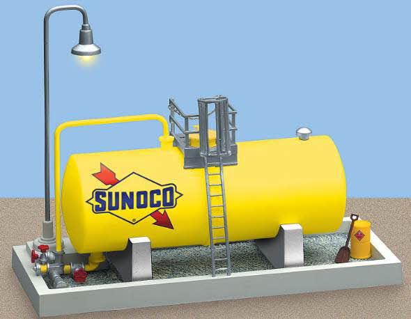 Lionel 6-14225 O Gauge Sunoco Industrial Tank