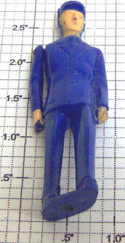 Lionel 145-27X3 Gateman Figure with Arm Only Lantern finger missing