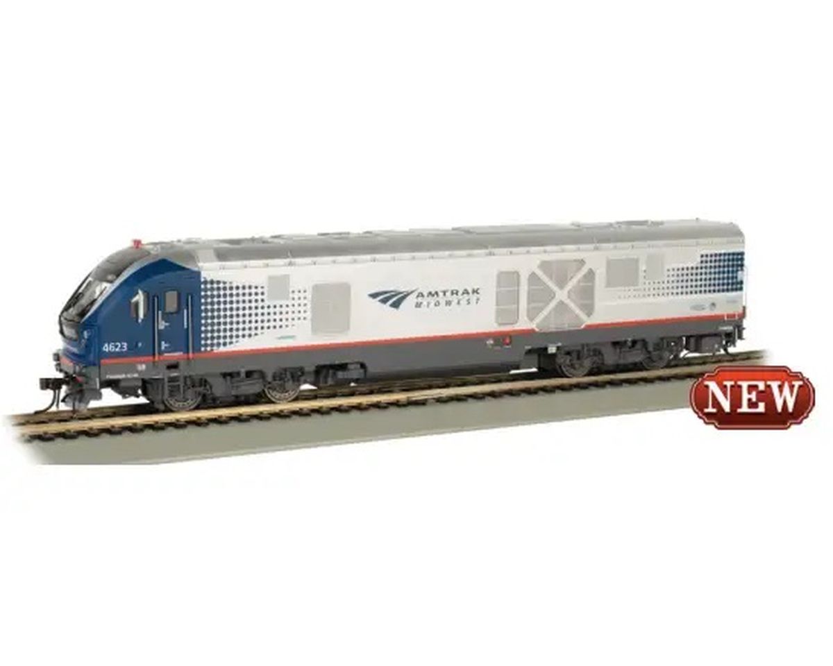 Bachmann 67951 N Amtrak Midwest Siemens SC-44 Charger with DCC & Sound #4623