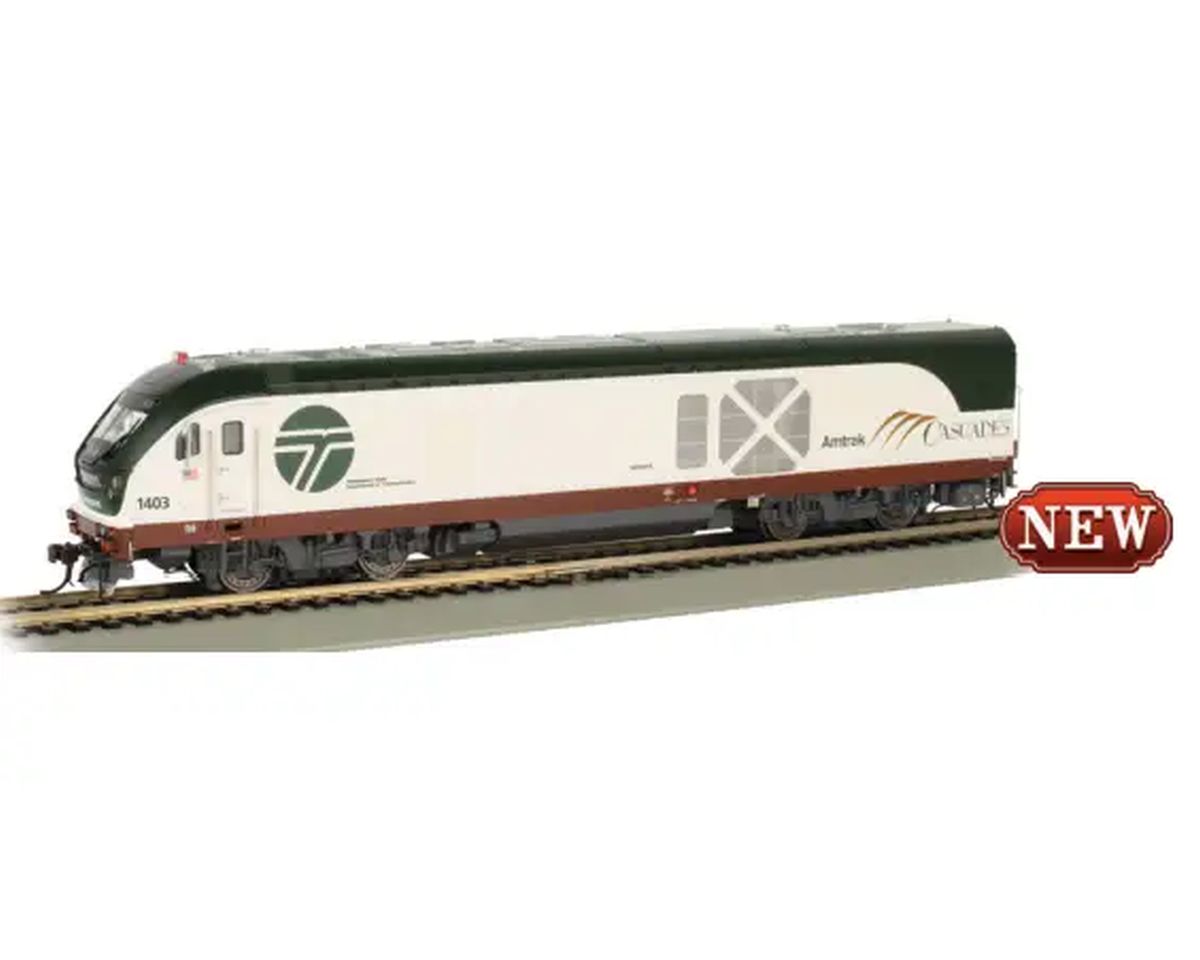 Bachmann 67954 N Amtrak Cascades Siemens SC-44 Charger with DCC & Sound #1403