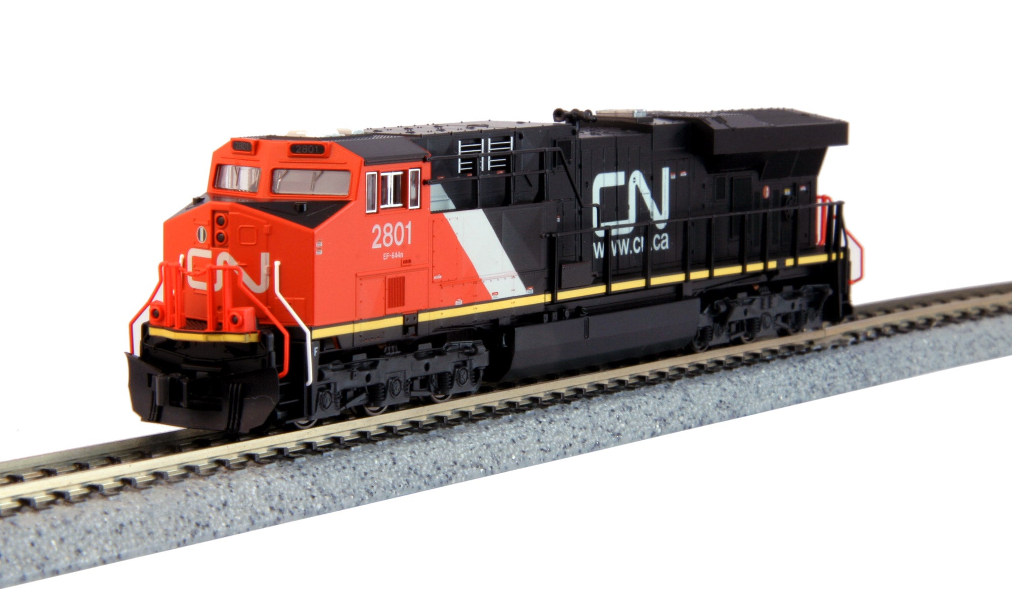 Kato 176-8926 N Canadian National ES44AC GEVO Diesel Loco Standard DC #2801