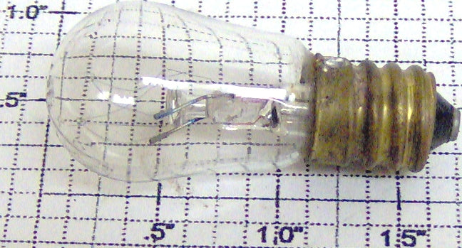 Lionel 200-OB Screw Base Clear Oval Light Bulb