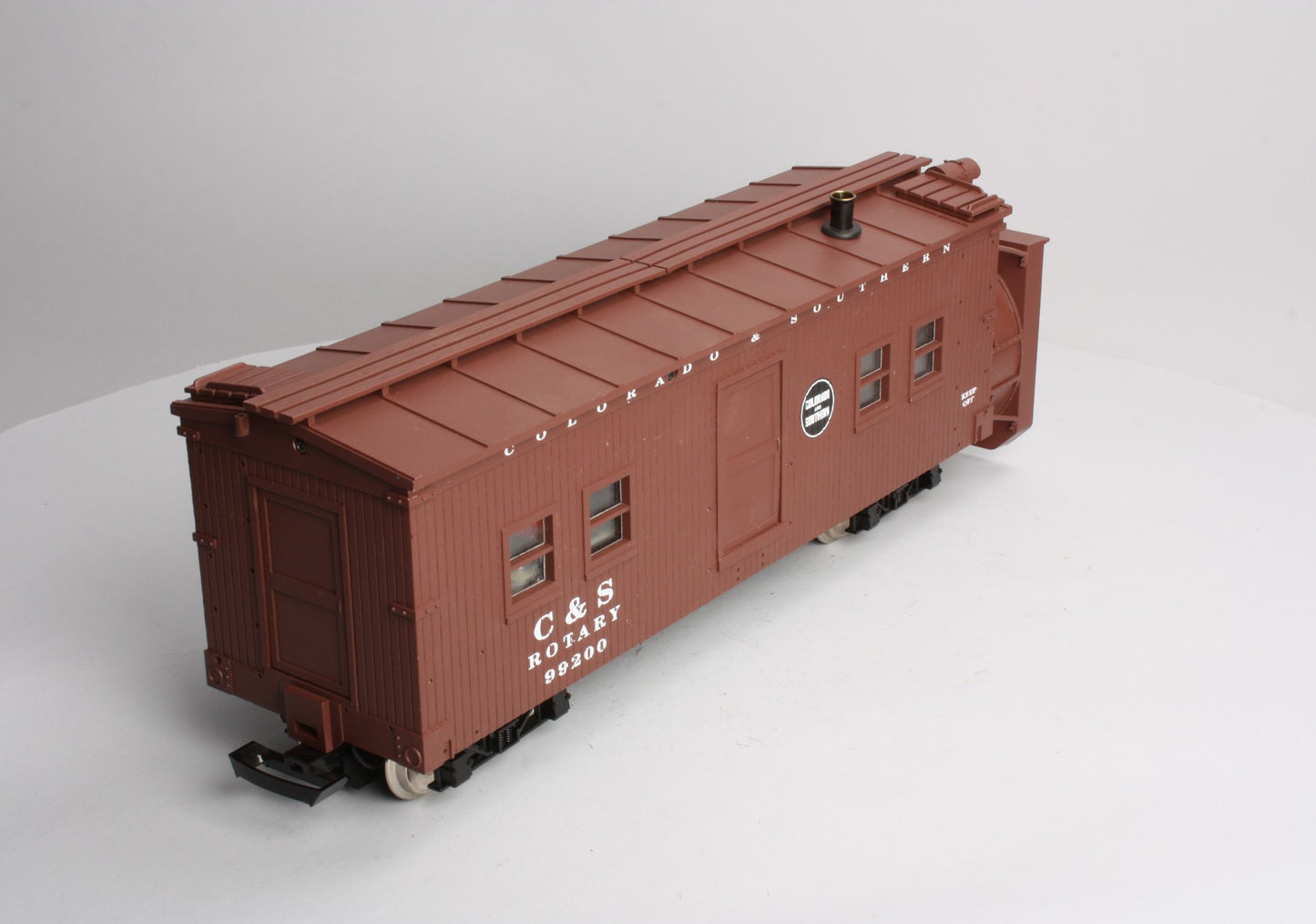 USA Trains 2101 G Colorado & Southern Rotary Snow Plow #99200 - Metal Wheels