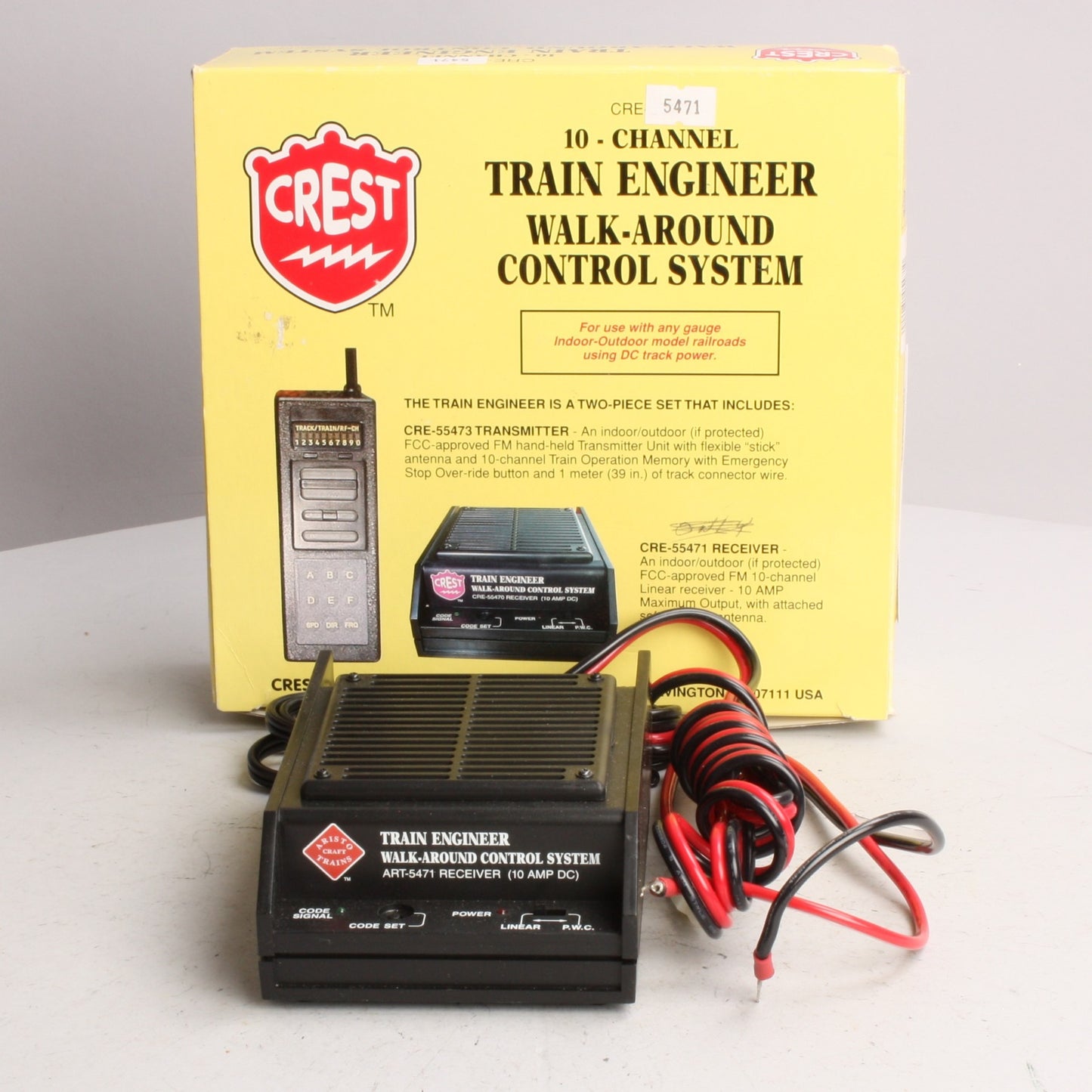 Aristo-Craft 55471 DC Train Engineer 27Mhz - Receiver Only