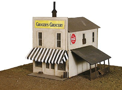 Micro Engineering 70-604 HO Groger's Grocery Building Kit