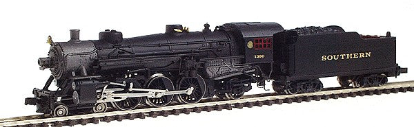 Model Power 7408 Metal 4-6-2 Southern Steam Locomotive W/8-Wheel Tender