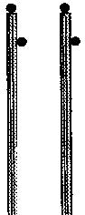 Stewart 1126 N Rural Utility Poles with Single Insulator