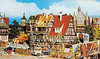 Vollmer 3691 HO Scale European House Under Construction