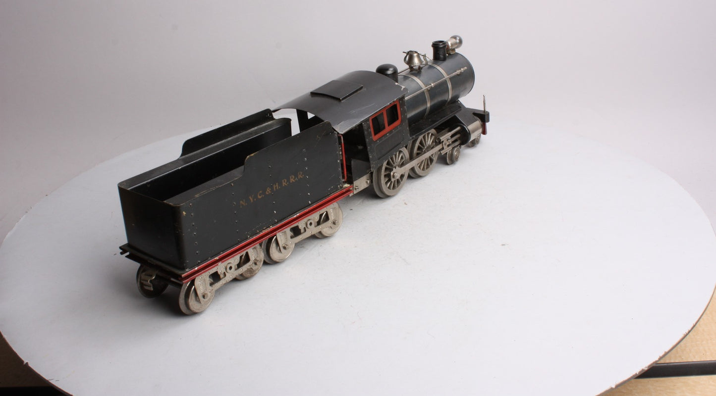 Lionel 6 Vintage Standard Gauge Prewar 4-4-0 Steam Locomotive and Tender