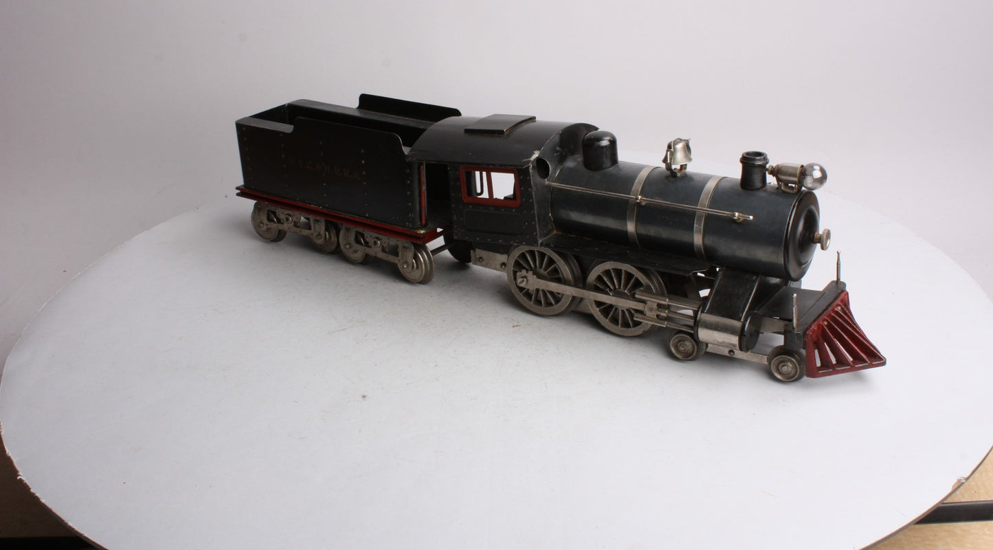 Lionel 6 Vintage Standard Gauge Prewar 4-4-0 Steam Locomotive and Tender