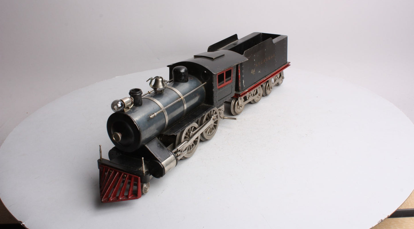 Lionel 6 Vintage Standard Gauge Prewar 4-4-0 Steam Locomotive and Tender