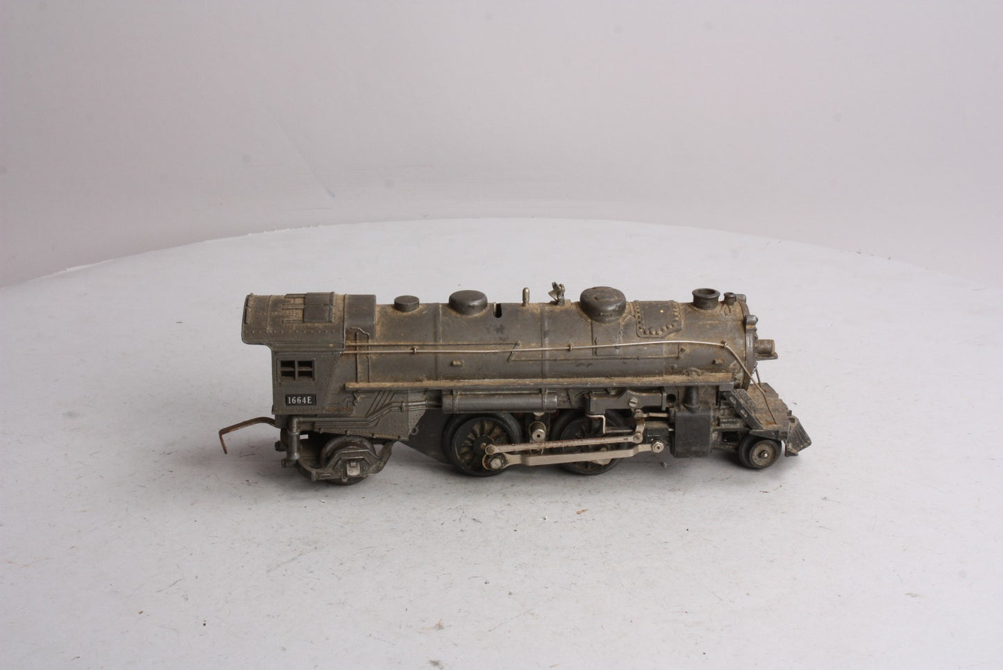 Lionel 1664E Vintage O 2-4-2 Steam Locomotive - Gray