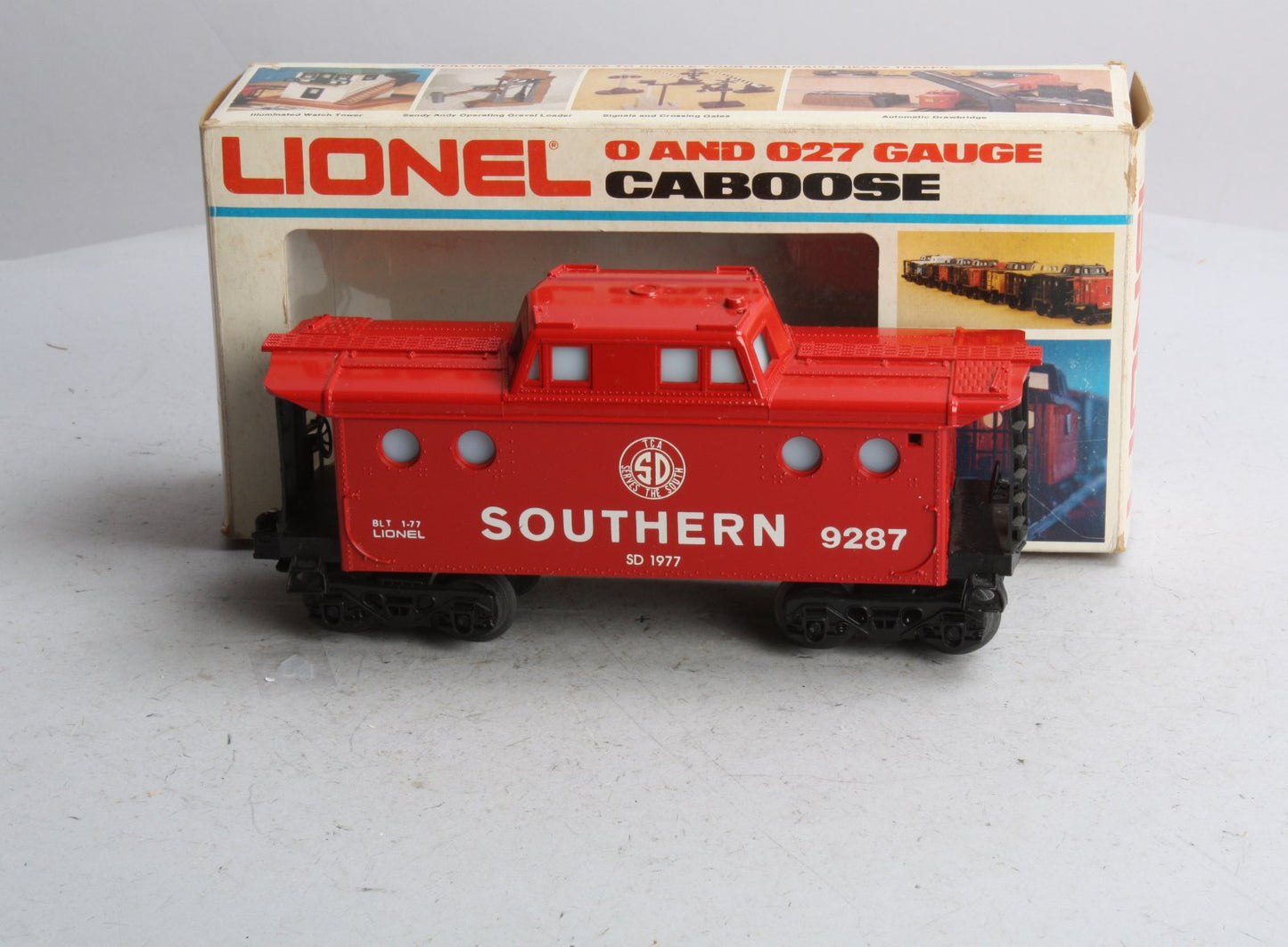 Lionel 6-9287 Southern Red N5C Porthole Caboose