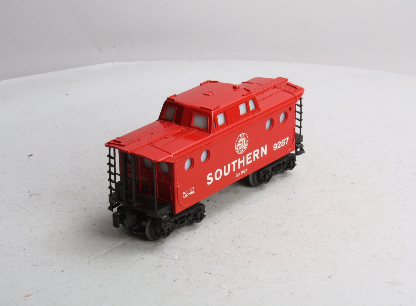 Lionel 6-9287 Southern Red N5C Porthole Caboose