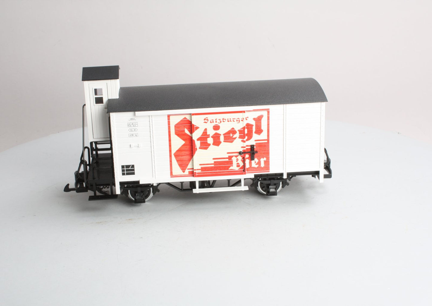 LGB 41263 Stiegl Beer Car (Metal Wheels)