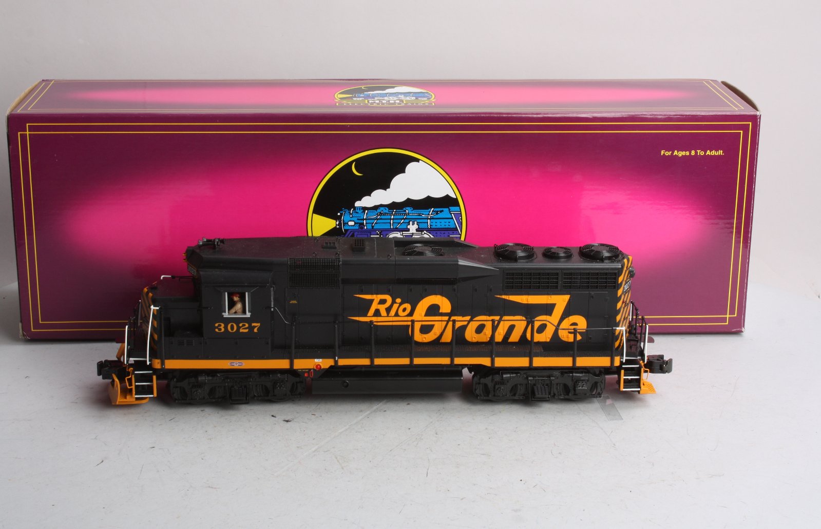 MTH 20-2748-3 Rio Grande GP-30 Non-Powered Diesel Engine #3027