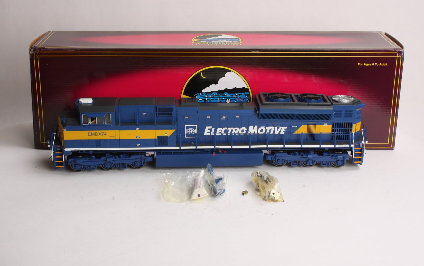 MTH 20-2830-2 EMD SD70M-2 Diesel Engine w/Proto-Sound 2.0 #EMDX74 (Scale Wheels)