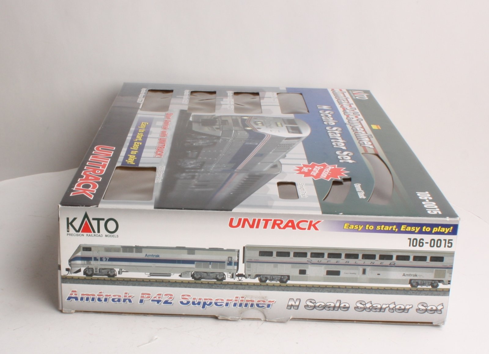 Kato amtrak p42 superliner starter set on sale