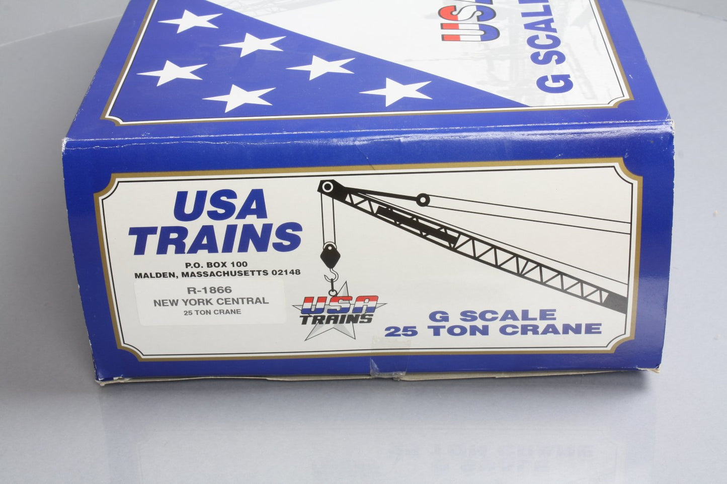 USA Trains 1866 G New York Central 25-Ton Crane - Metal Wheels