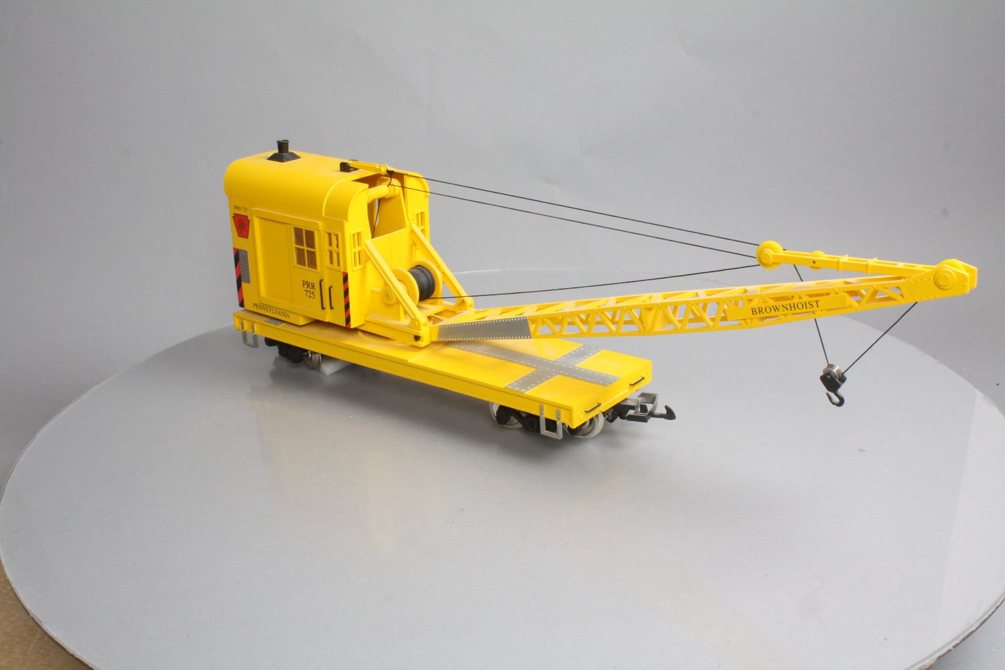 USA Trains 1861 G Scale Pennsylvania 25-Ton Crane Car