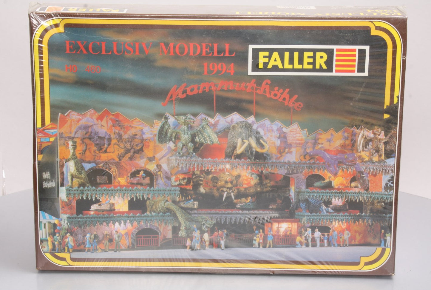 Faller 460 HO Scale Carnival "Mammoth Cave" Ghost Train Kit