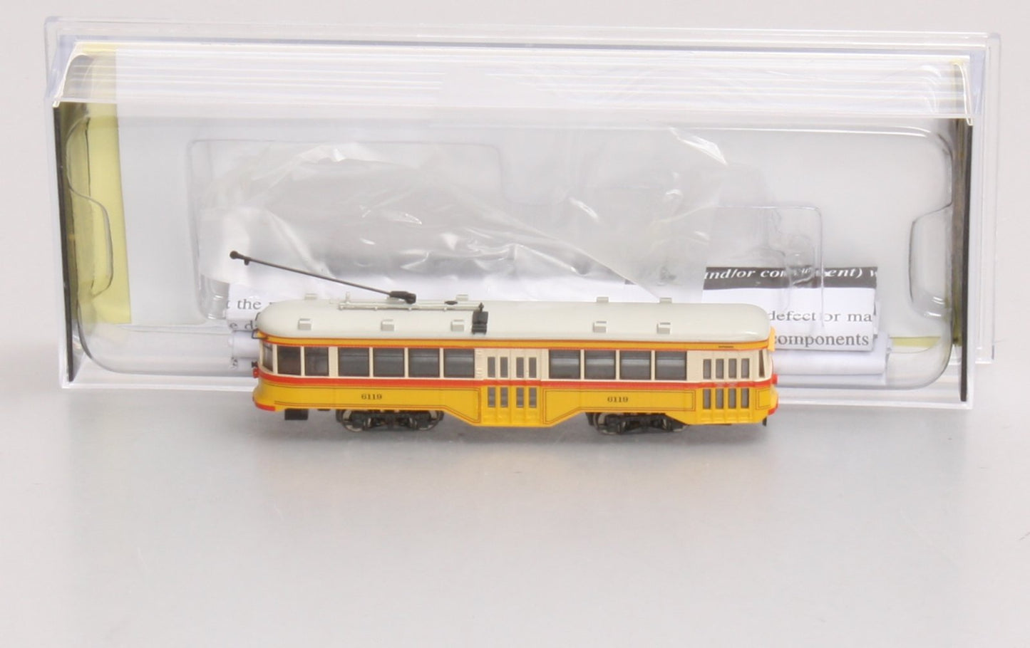 Bachmann 84654 N Scale Baltimore Peter Witt Streetcar w/ DCC