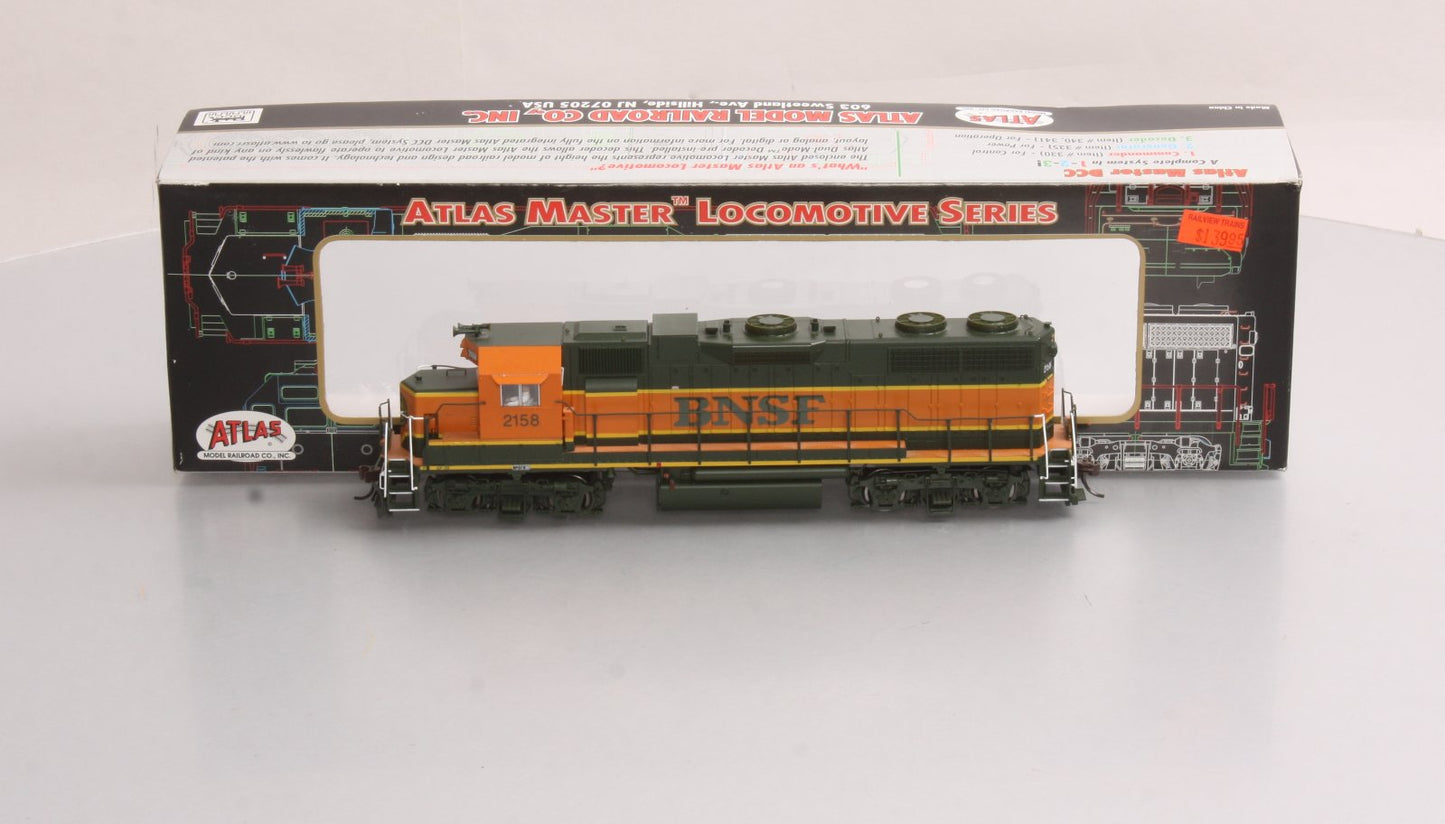 Atlas 9864 HO Scale BNSF GP-38 Diesel w/DCC