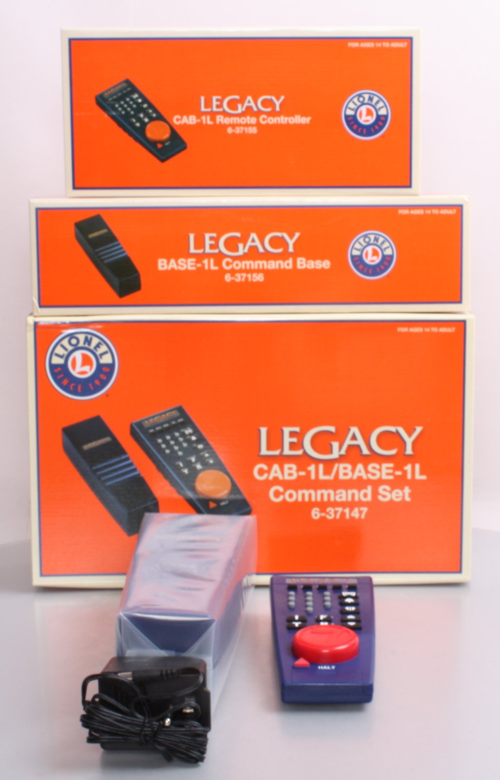 Lionel 6-37147 LEGACY Cab-1L / Base-1L Command Set