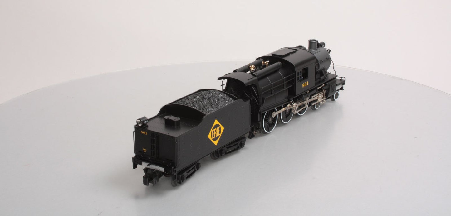 Lionel 6-82418 O Erie LionChief Plus Camelback Steam Locomotive #861