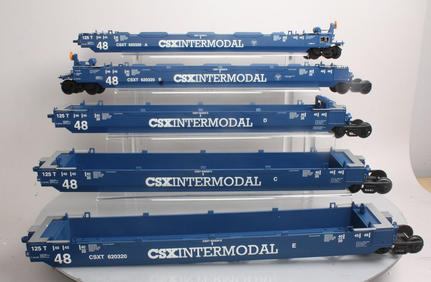 USA Trains R17157 G Scale CSX Transportation 5 Unit Intermodal Set