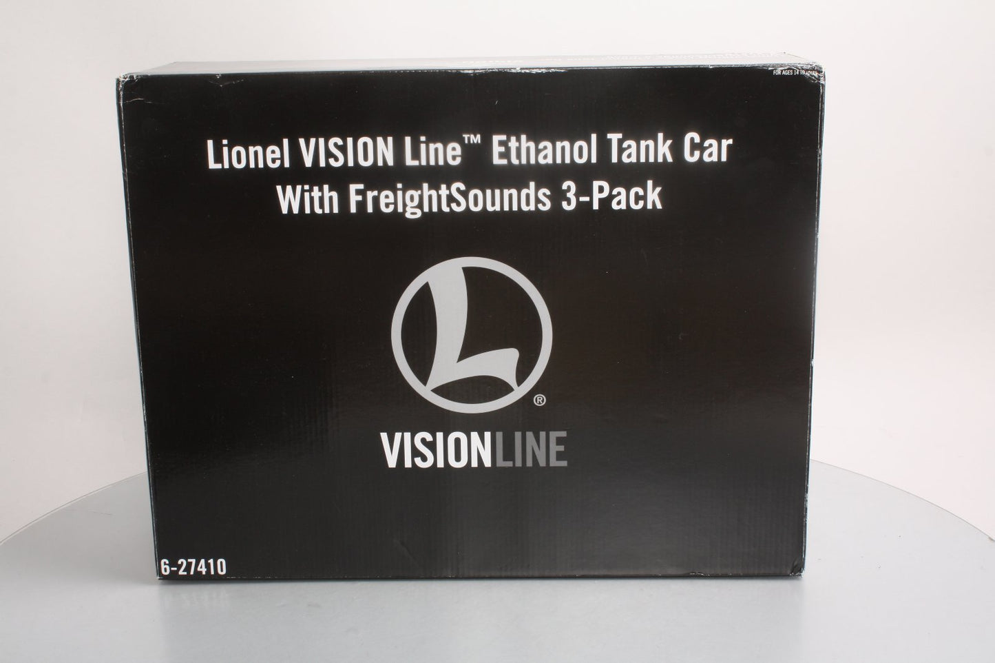 Lionel 6-27410 O VISIONLINE Ethanol Tank Car with Freight Sounds (Set of 3)